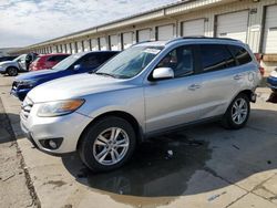 Salvage cars for sale at auction: 2012 Hyundai Santa FE Limited