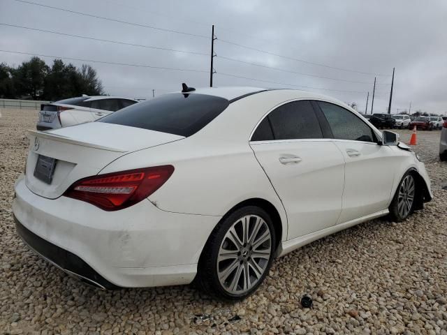 2018 Mercedes-Benz CLA 250