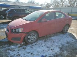 Salvage cars for sale at Wichita, KS auction: 2015 Chevrolet Sonic LT