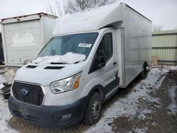 Salvage trucks for sale at Pekin, IL auction: 2020 Ford Transit T