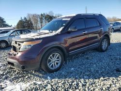 Salvage cars for sale at Mebane, NC auction: 2011 Ford Explorer XLT