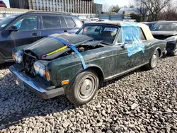 Rolls-Royce salvage cars for sale: 1981 Rolls-Royce Corniche