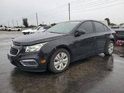 Vehiculos salvage en venta de Copart Miami, FL: 2016 Chevrolet Cruze Limited LS