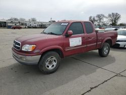 Salvage cars for sale at Sacramento, CA auction: 2000 Toyota Tundra Access Cab Limited