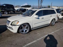 Mercedes-Benz salvage cars for sale: 2012 Mercedes-Benz GL 550 4matic