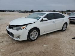 Salvage cars for sale at San Antonio, TX auction: 2014 Toyota Avalon Hybrid