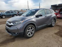 Salvage cars for sale at Colorado Springs, CO auction: 2018 Honda CR-V EXL