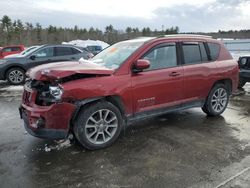 Jeep salvage cars for sale: 2014 Jeep Compass Limited