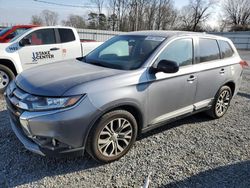 Mitsubishi Outlander salvage cars for sale: 2017 Mitsubishi Outlander ES