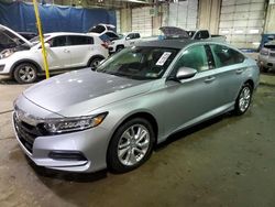 Salvage cars for sale at Woodhaven, MI auction: 2019 Honda Accord LX