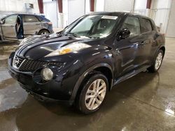 Salvage cars for sale at Avon, MN auction: 2011 Nissan Juke S