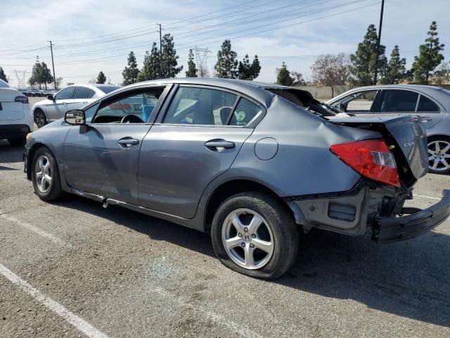 2012 Honda Civic Natural GAS