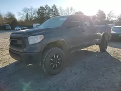 Salvage trucks for sale at Madisonville, TN auction: 2015 Toyota Tundra Double Cab SR