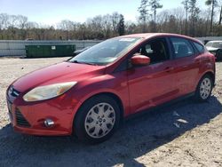 Salvage cars for sale at Augusta, GA auction: 2012 Ford Focus SE