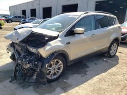 Salvage cars for sale at Jacksonville, FL auction: 2017 Ford Escape SE