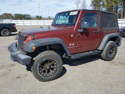 Jeep Wrangler x salvage cars for sale: 2007 Jeep Wrangler X