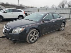 Chevrolet salvage cars for sale: 2012 Chevrolet Malibu 1LT