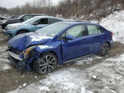 Toyota salvage cars for sale: 2022 Toyota Corolla SE