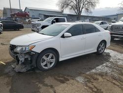 Salvage cars for sale at Albuquerque, NM auction: 2012 Toyota Camry Base