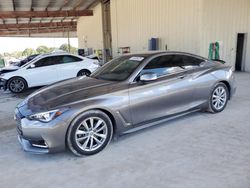 Salvage cars for sale at Homestead, FL auction: 2018 Infiniti Q60 Luxe 300