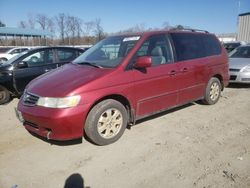 Honda Odyssey exl Vehiculos salvage en venta: 2003 Honda Odyssey EXL