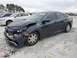 Salvage cars for sale at Loganville, GA auction: 2019 Honda Civic LX