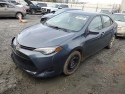 Salvage cars for sale at Spartanburg, SC auction: 2017 Toyota Corolla L