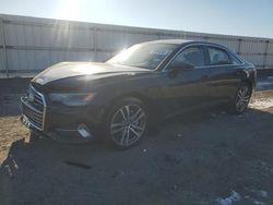 Salvage cars for sale at Fredericksburg, VA auction: 2023 Audi A6 Premium