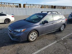 Salvage cars for sale at Van Nuys, CA auction: 2017 Subaru Impreza Premium