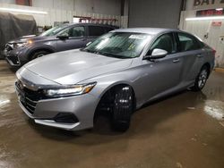 Salvage cars for sale from Copart Elgin, IL: 2021 Honda Accord LX