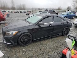 Salvage cars for sale at Arlington, WA auction: 2018 Mercedes-Benz CLA 250 4matic