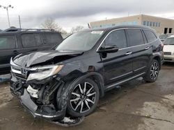 Salvage cars for sale at Littleton, CO auction: 2022 Honda Pilot Touring