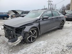 Honda Accord salvage cars for sale: 2018 Honda Accord Sport