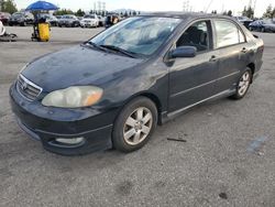 Salvage cars for sale at Rancho Cucamonga, CA auction: 2007 Toyota Corolla CE