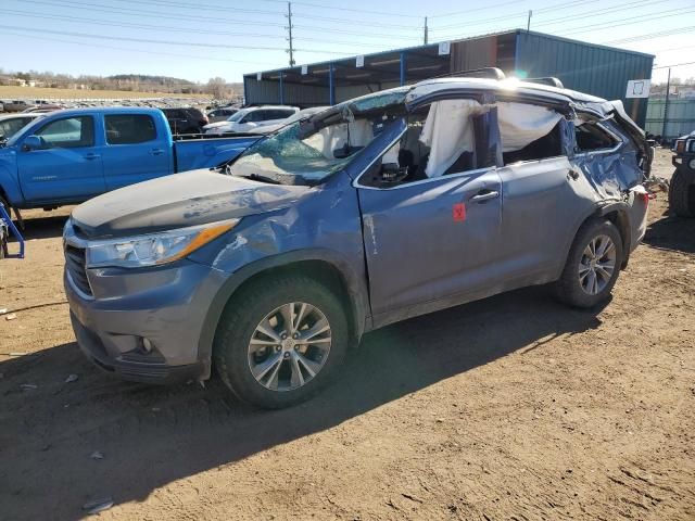 2015 Toyota Highlander XLE