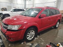 Salvage cars for sale at Wayland, MI auction: 2013 Dodge Journey SXT