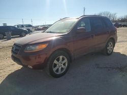 Salvage cars for sale at Oklahoma City, OK auction: 2009 Hyundai Santa FE SE