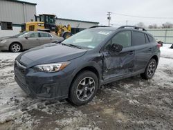 Salvage cars for sale at Leroy, NY auction: 2018 Subaru Crosstrek Premium