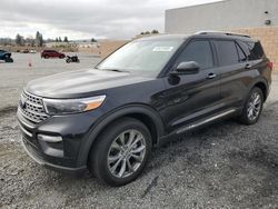 Salvage cars for sale at Mentone, CA auction: 2022 Ford Explorer Limited