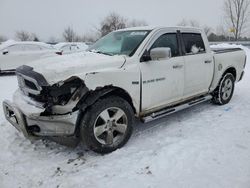 Salvage cars for sale at London, ON auction: 2012 Dodge RAM 1500 SLT