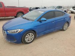 Salvage cars for sale at Andrews, TX auction: 2017 Hyundai Elantra SE