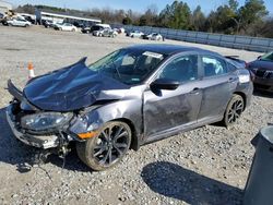 Salvage cars for sale at Memphis, TN auction: 2019 Honda Civic Sport