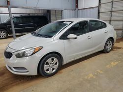 Salvage cars for sale from Copart Mocksville, NC: 2015 KIA Forte LX