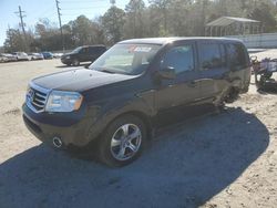 Salvage cars for sale at Savannah, GA auction: 2012 Honda Pilot EX