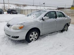 Salvage cars for sale at Northfield, OH auction: 2008 Toyota Corolla CE