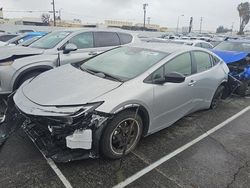 Salvage cars for sale at Van Nuys, CA auction: 2024 Toyota Prius LE