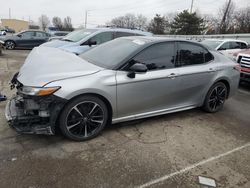 Salvage cars for sale at Moraine, OH auction: 2019 Toyota Camry XSE