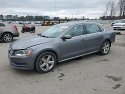 Salvage cars for sale at Dunn, NC auction: 2012 Volkswagen Passat SE