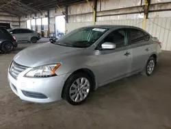 Salvage cars for sale at Phoenix, AZ auction: 2015 Nissan Sentra SV