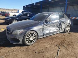 Salvage cars for sale at Colorado Springs, CO auction: 2017 Mercedes-Benz C 43 4matic AMG